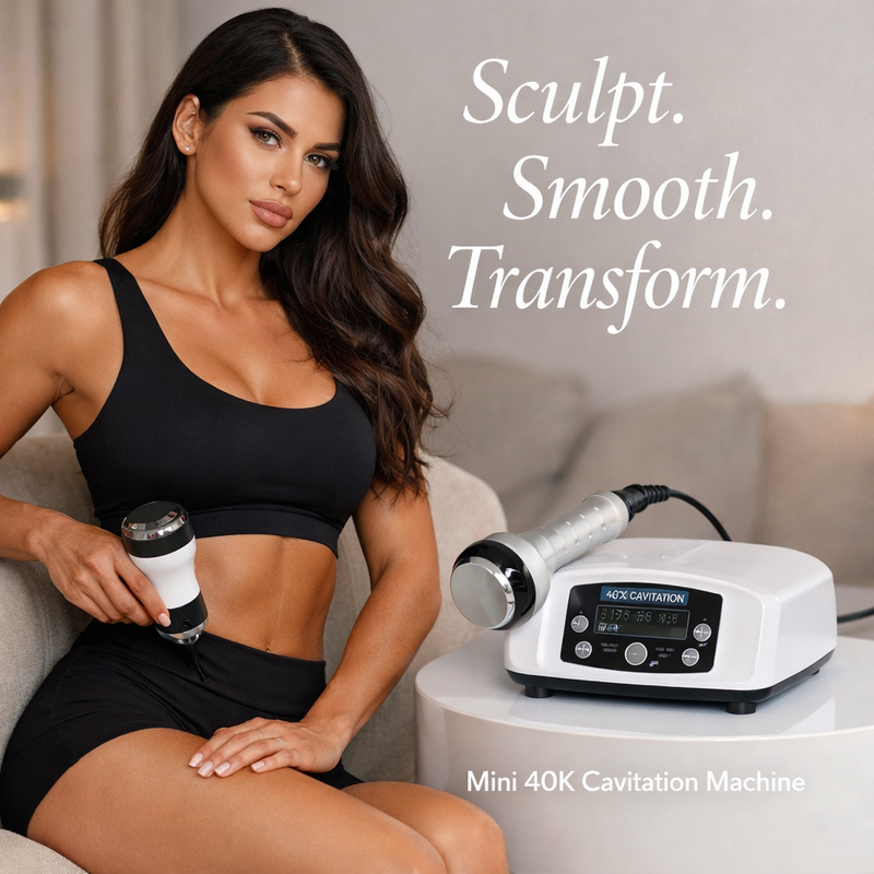 Mini 40kHz Ultrasonic Cavitation Device — At-Home Body Contouring