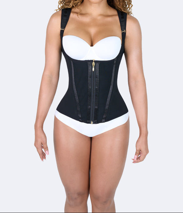 UltraShape Waist Trainer — Steel Boning Rods & Back Support
