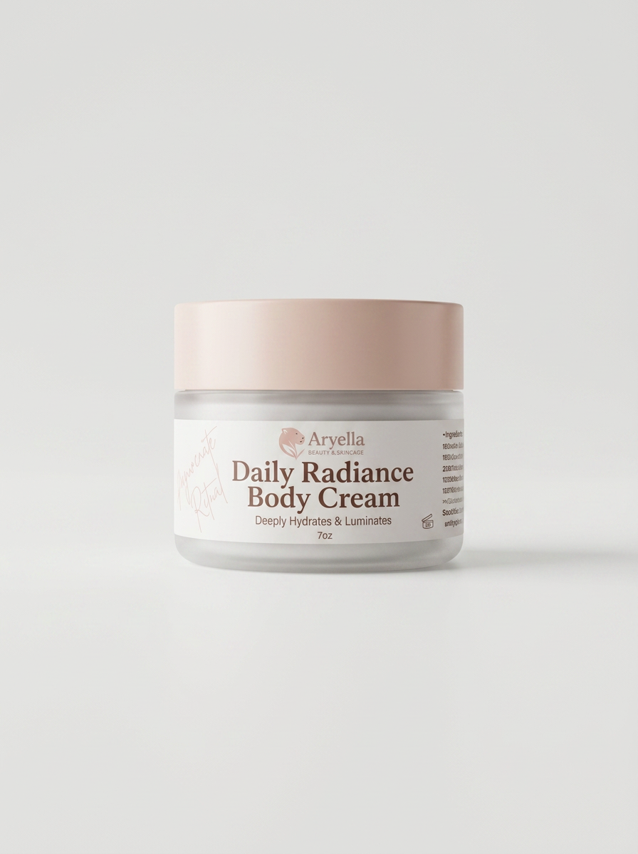 Daily Radiance Body Cream — Vitamin C & Antioxidant Protection | Unscented