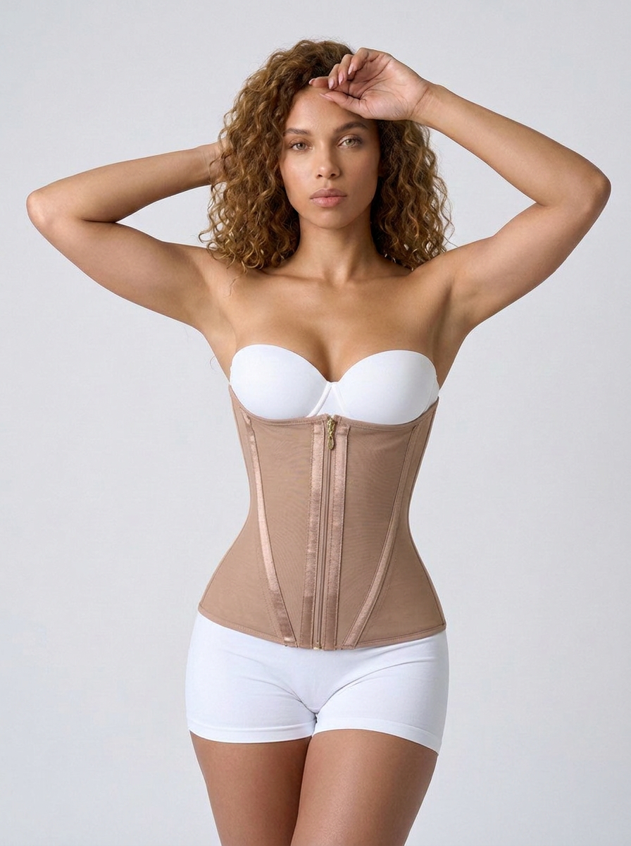 UltraShape Waist Trainer Corset — 9 Steel Boning Rods